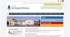 Desktop Screenshot of comune.sangiorgio.mn.it